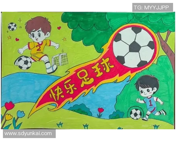 活力四射的卡通足球明星墙绘点亮校园生活与梦想 活力四射的卡通足球明星墙绘点亮校园生活与梦想