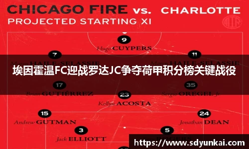 埃因霍温FC迎战罗达JC争夺荷甲积分榜关键战役